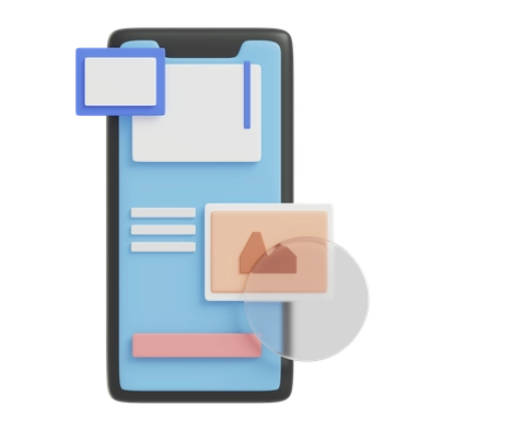 Mobile app UI UX design service for iOS and Android