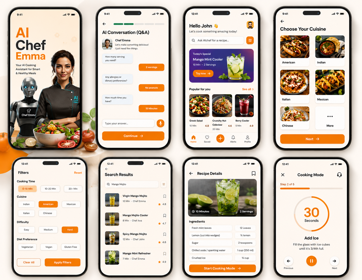 Ai shef mobile app