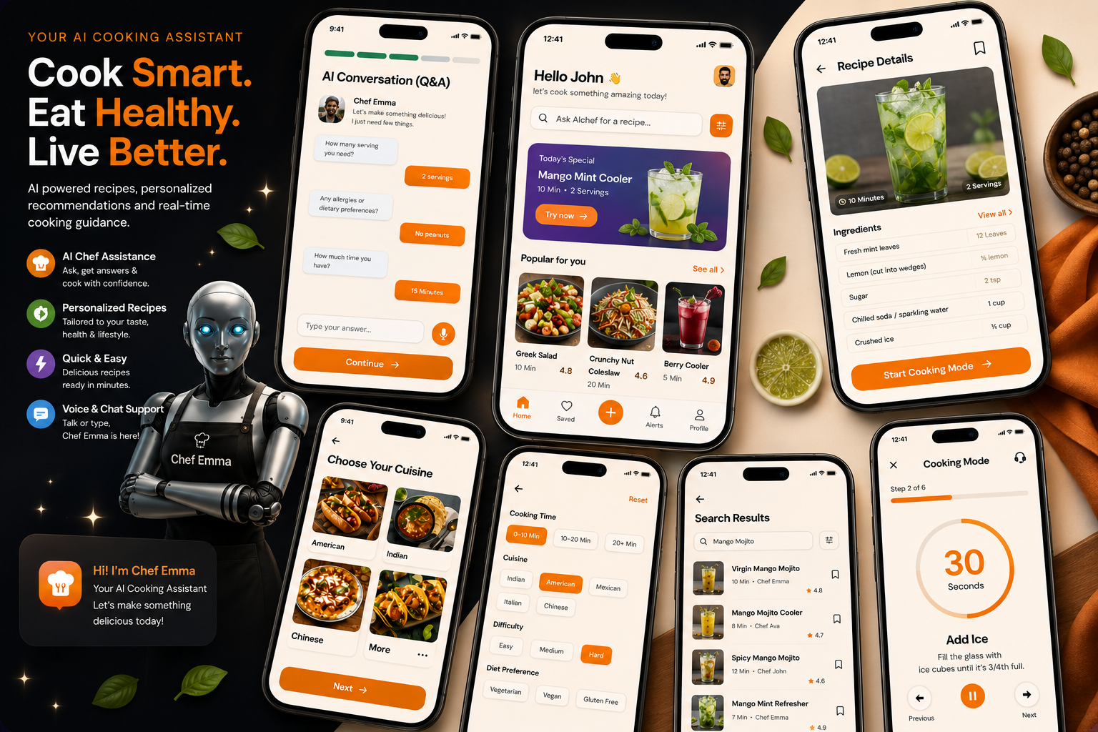Ai shef mobile app