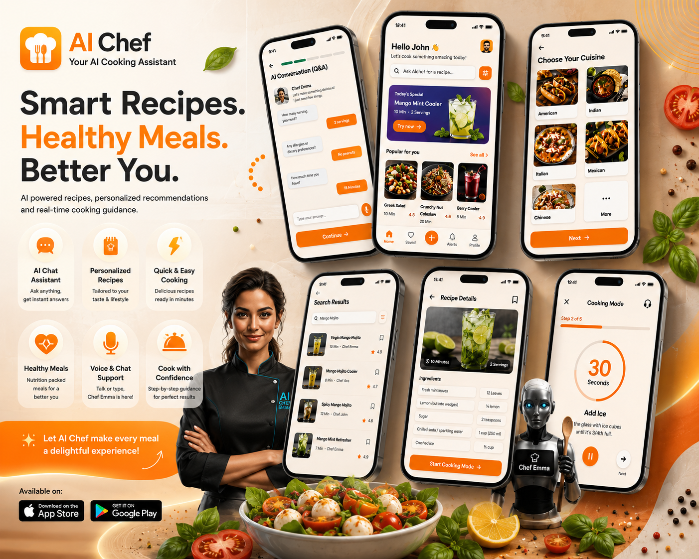 Ai shef mobile app
