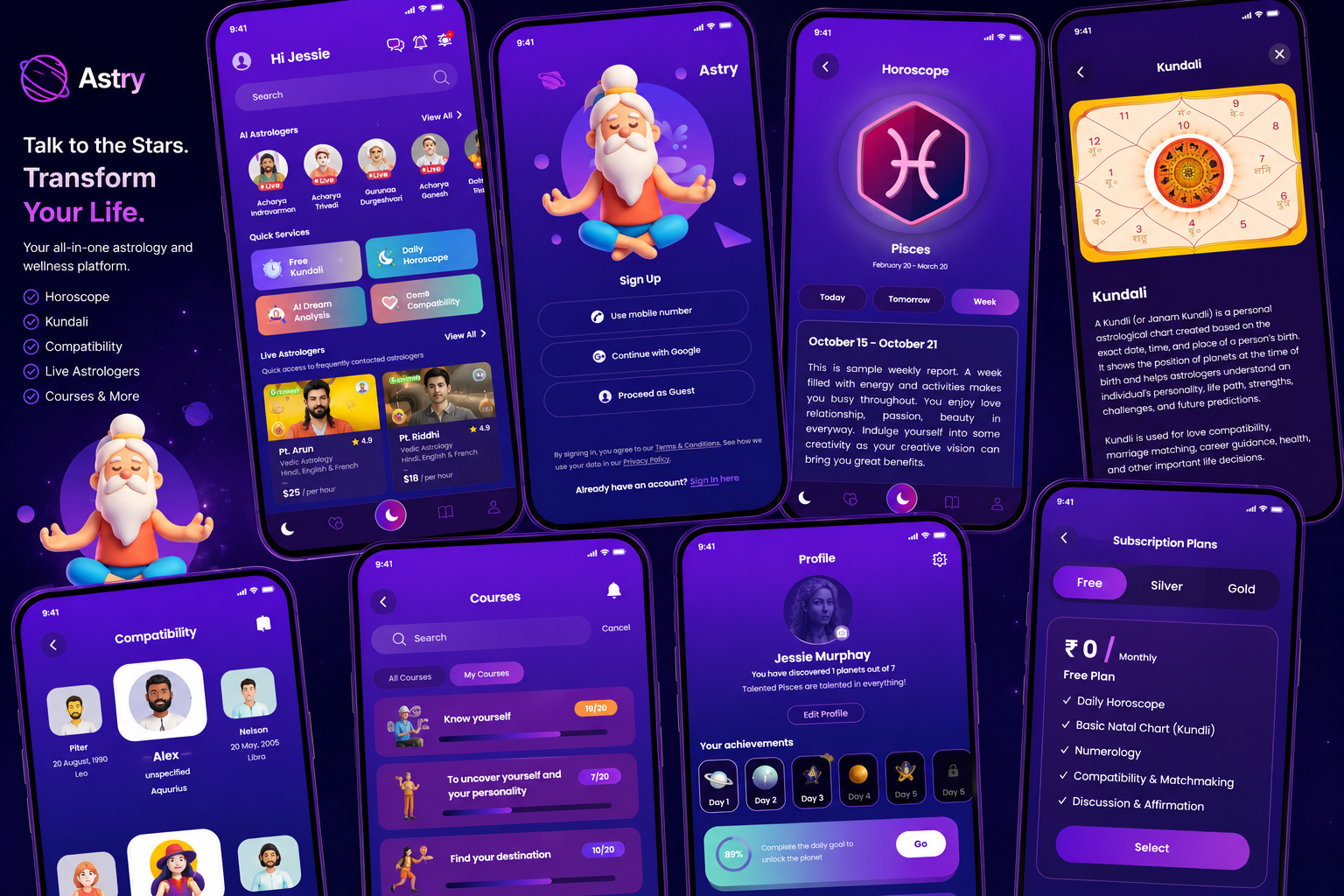astroveda mobile app