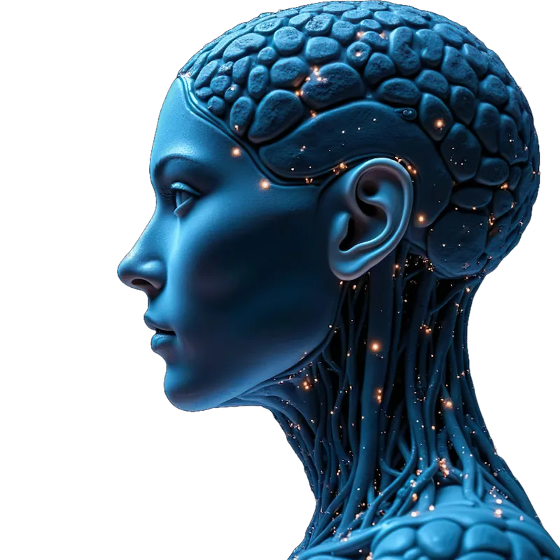 AI-powered mobile and web app development illustration by TryDigital Solution