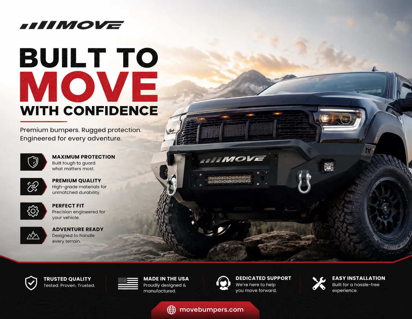 challenge move bumpers trydigital solution