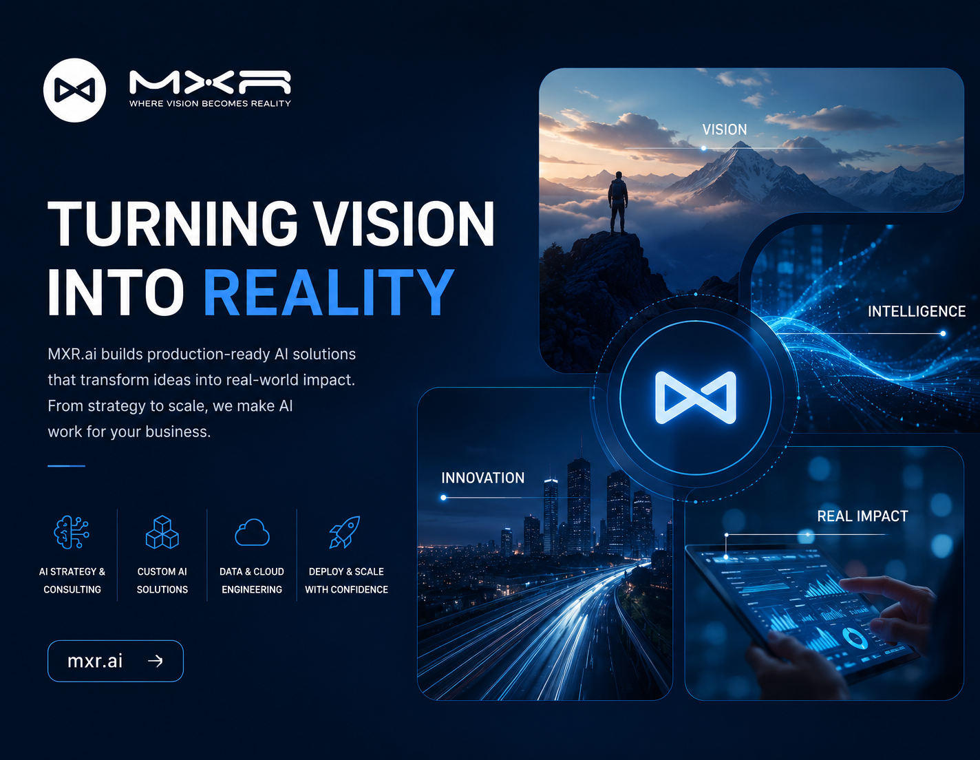 mxr-ai trydigital solution
