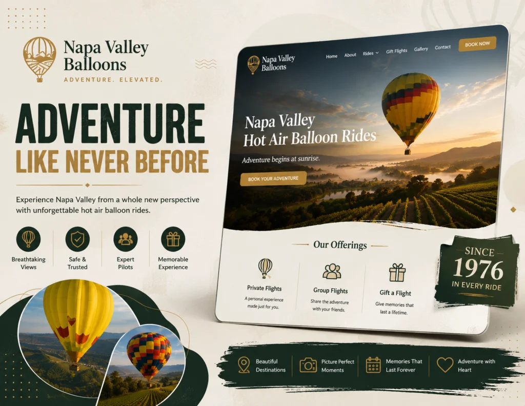 napa valley balloon image